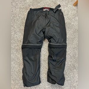 Bilt Men's Black Motorcycle/Motocross Pants w/ removable insulation 2X